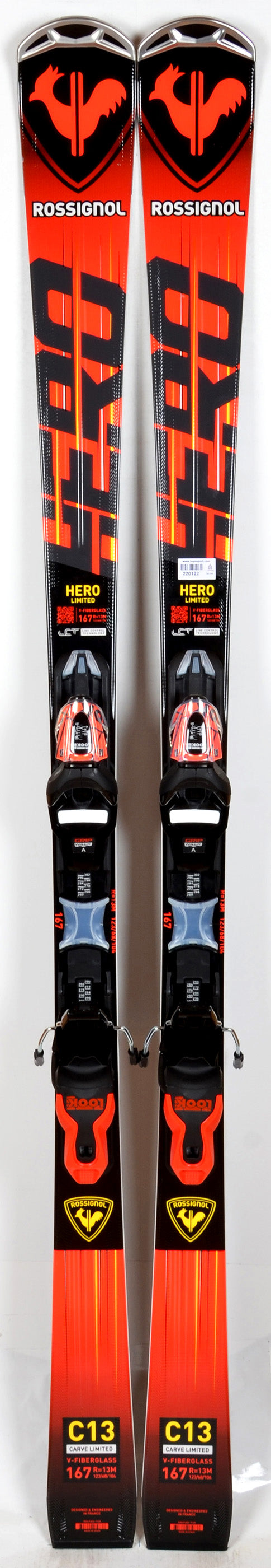 Pack neuf skis Rossignol HERO LIMITED LCT + XPRESS 11 - neuf déstockage