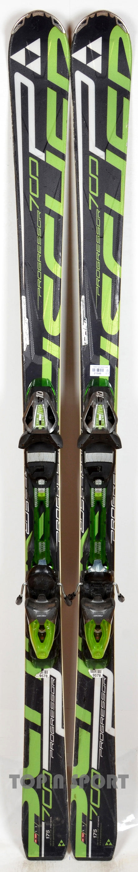 Fischer PROGRESSOR 700 black / green - skis d'occasion