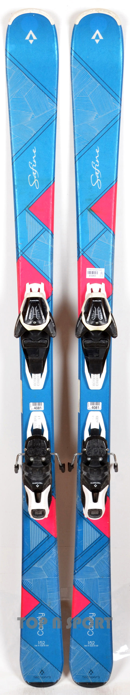 Tecno Safine Candy blue - skis d'occasion Femme