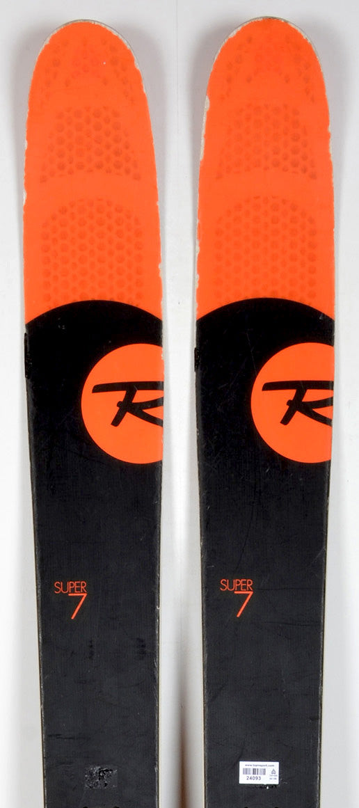 Rossignol SUPER 7 black - skis d'occasion