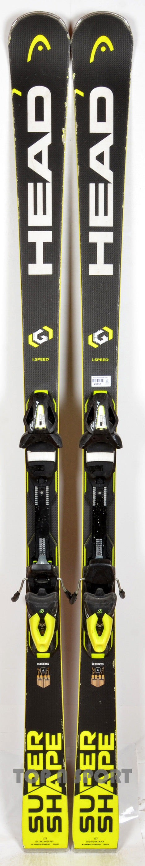 Head iSUPERSHAPE SPEED - skis d'occasion