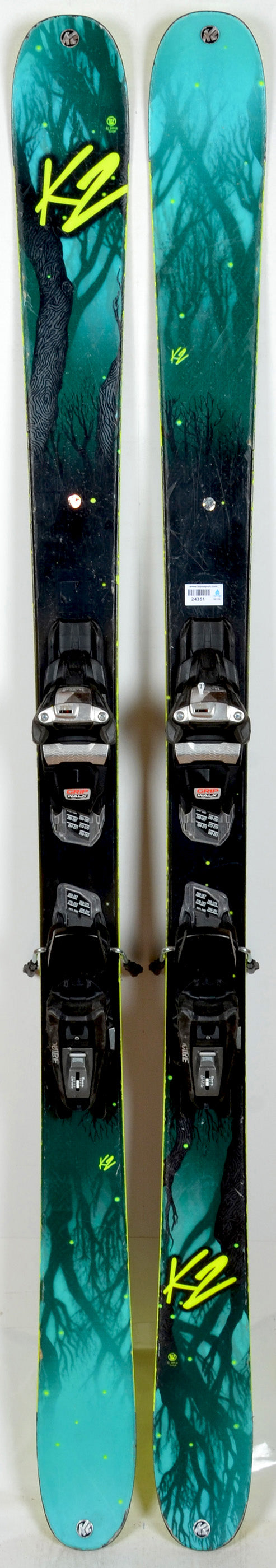 K2 MISSCONDUCT black - skis d'occasion Femme