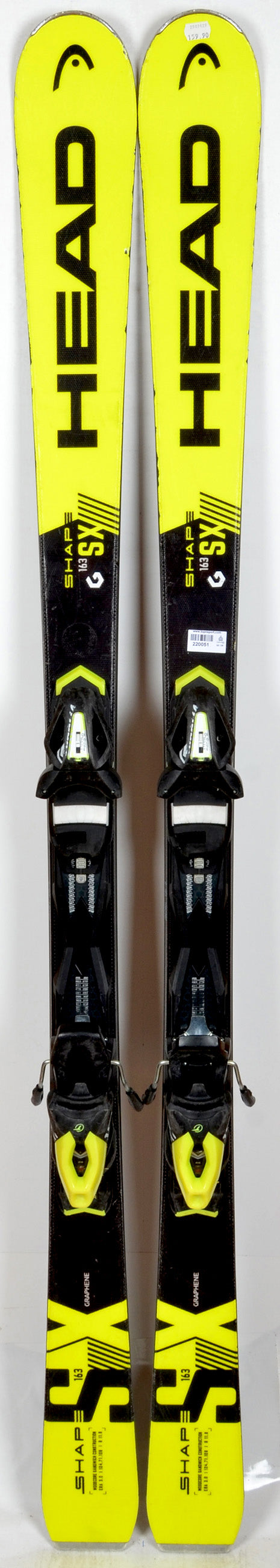 Head SHAPE SX yellow - skis d'occasion