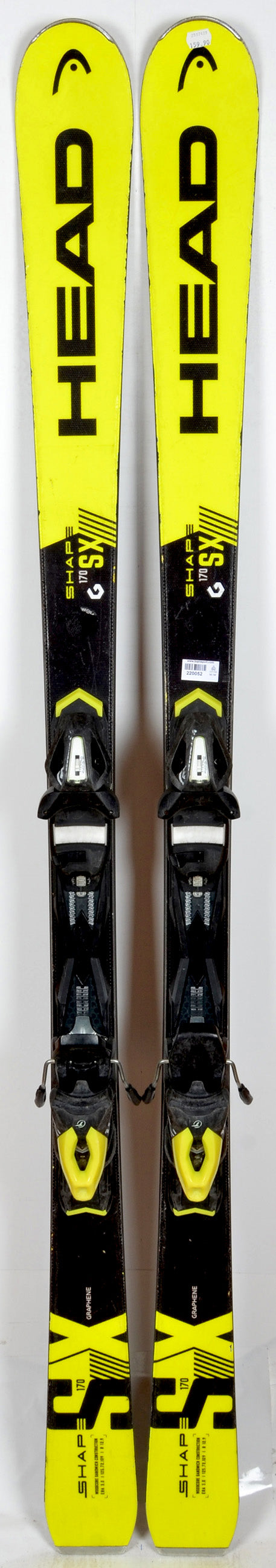 Head SHAPE SX yellow - skis d'occasion
