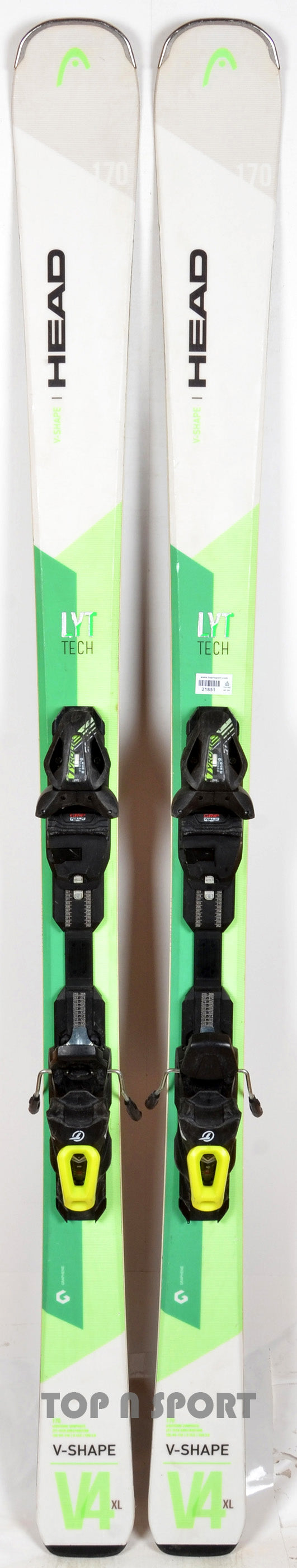 Head V-SHAPE V4 XL LYT white - skis d'occasion – Top N Sport