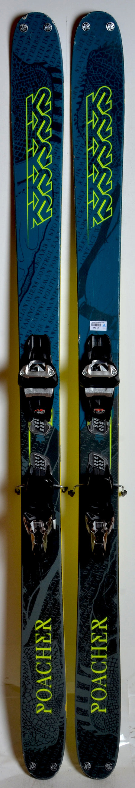 K2 POACHER - skis d'occasion
