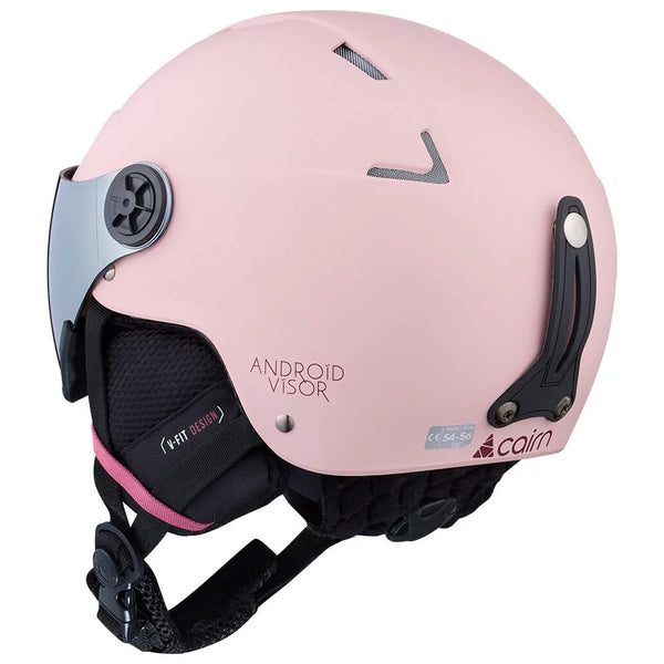 Cairn Android Visor Powder Pink - casque de ski neuf