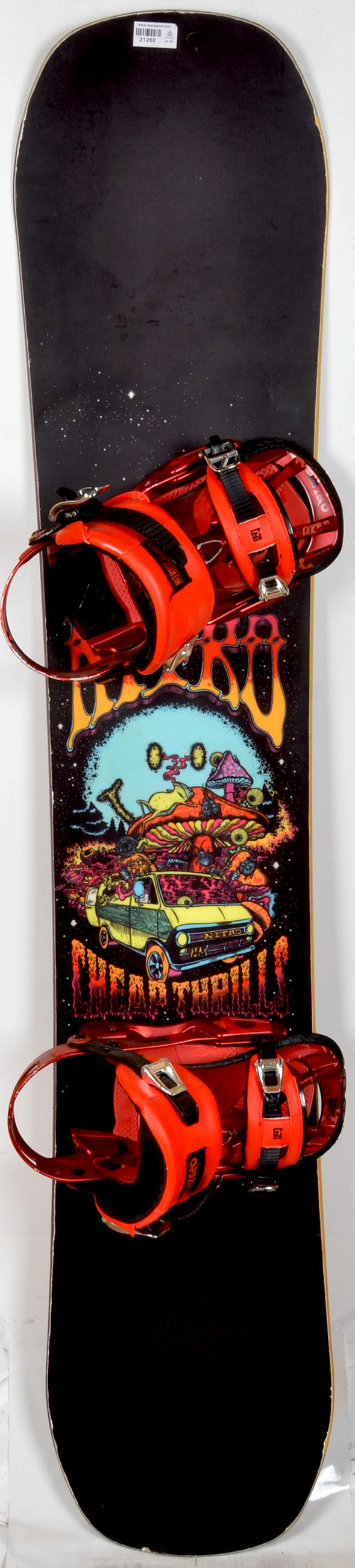 Pack Nitro CHEAP THRILLS + fixations - snowboard d'occasion