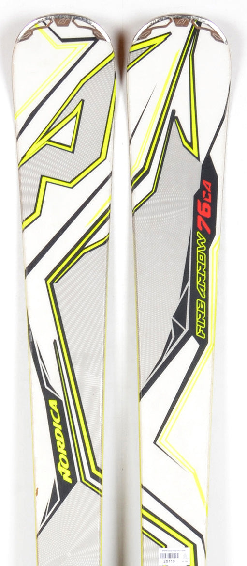 Nordica FIRE ARROW 76 CA white - skis d'occasion