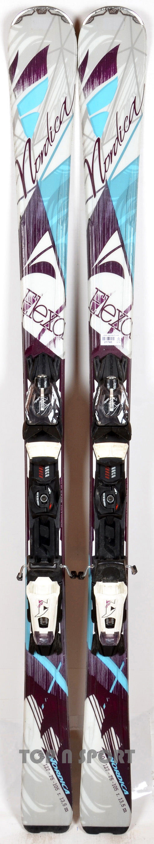 Nordica ELEXA white - skis d'occasion Femme