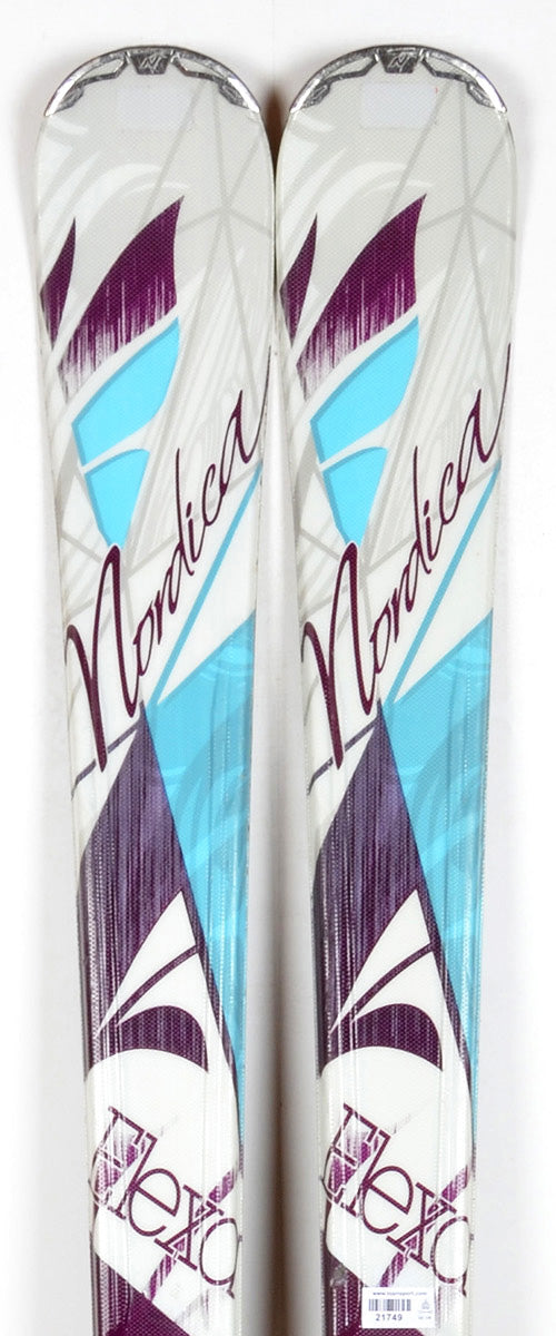 Nordica ELEXA white - skis d'occasion Femme