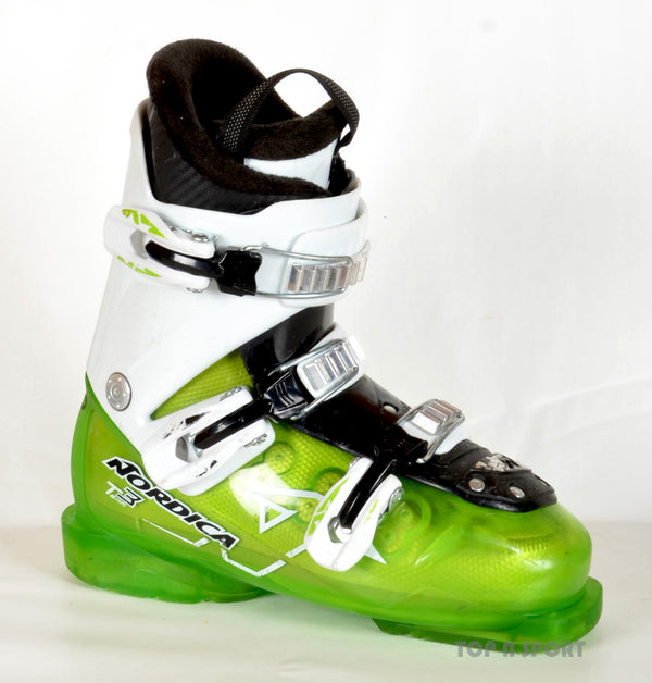 Nordica TEAM 3 - Chaussures de ski d'occasion Junior