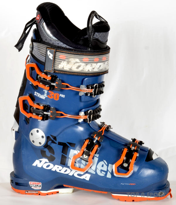 Nordica STRIDER 130 PRO blue - Chaussures de ski d'occasion