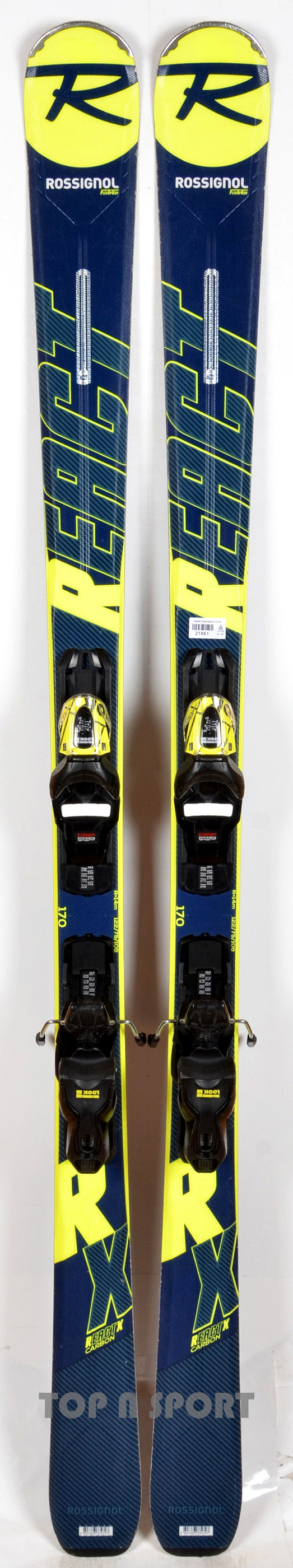 Rossignol REACT X CARBON (REACT R4) - skis d'occasion