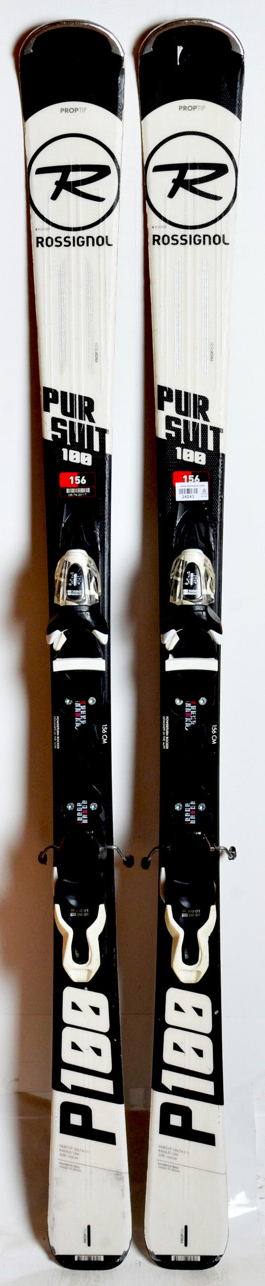 Rossignol PURSUIT 100 black - skis d'occasion