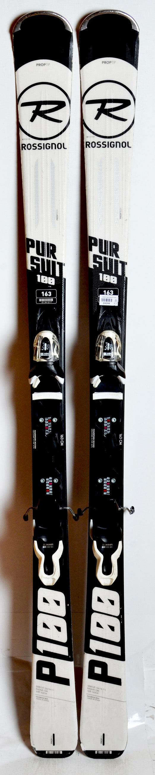 Rossignol PURSUIT 100 black - skis d'occasion