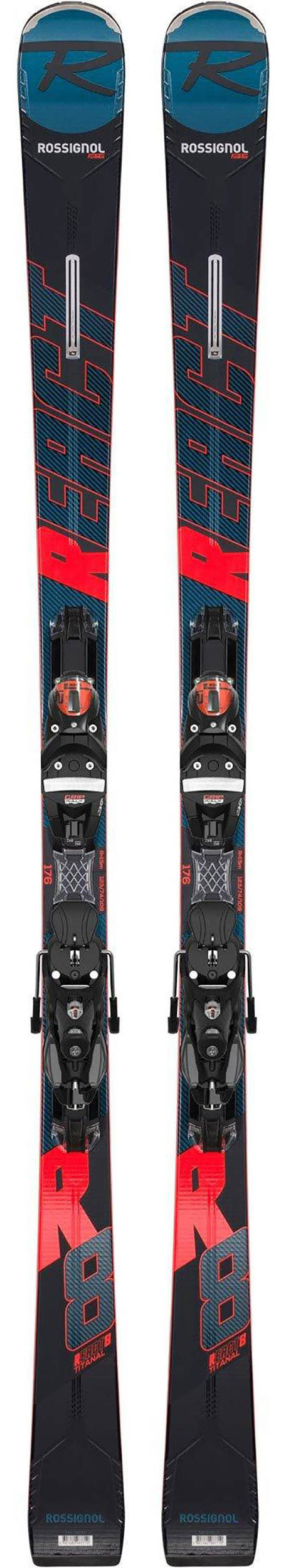 Pack neuf skis Rossignol REACT R8 Ti + NX 12  - neuf déstockage