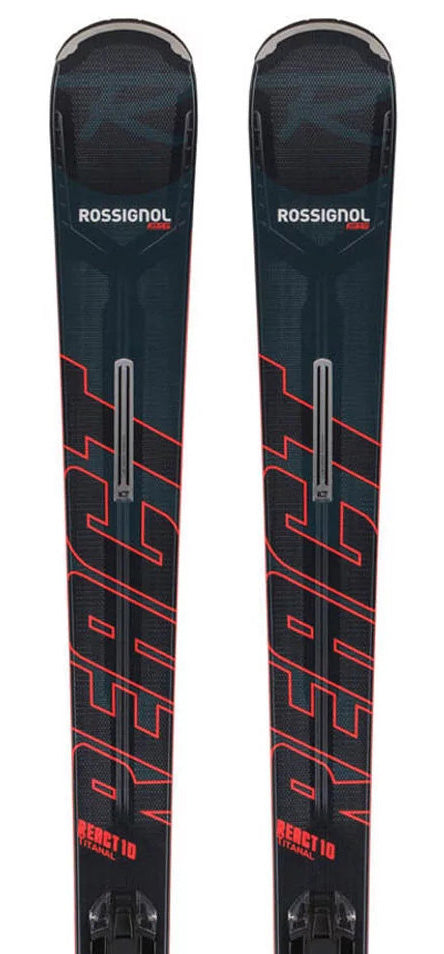 Pack neuf skis Rossignol REACT R10 Ti + SPX 12 - neuf déstockage