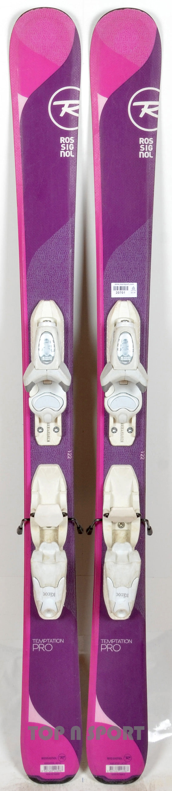 Rossignol TEMPTATION PRO - skis d'occasion Junior