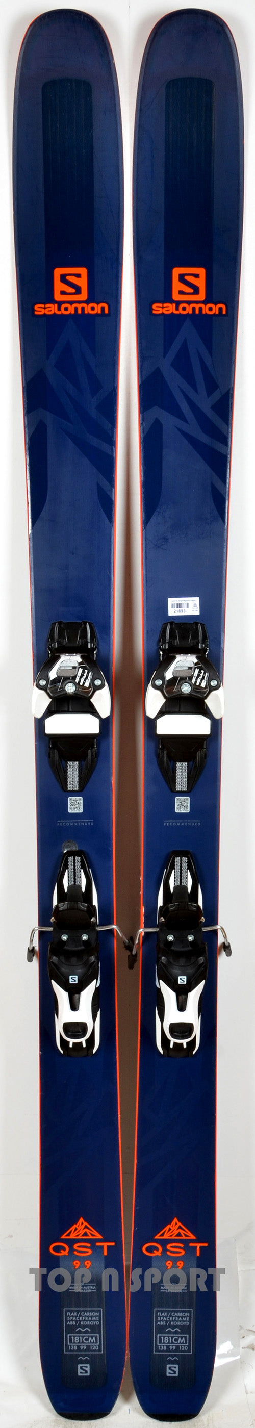 prix ski salomon Salomon QST 99 blue