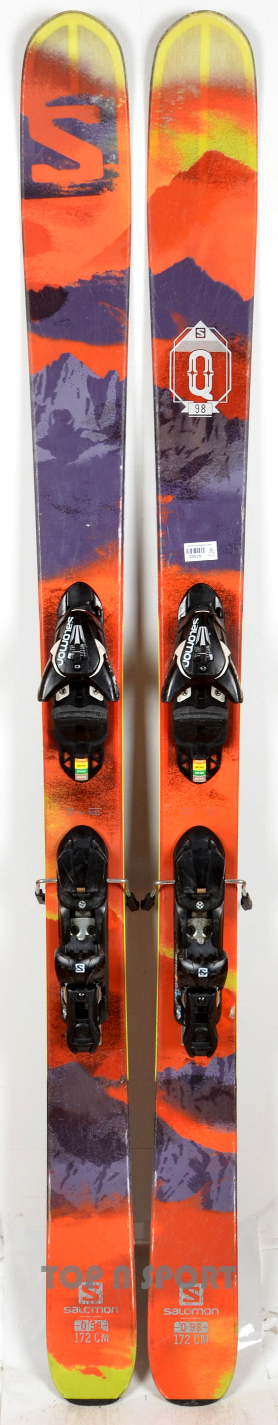 Salomon Q 98  - skis d'occasion