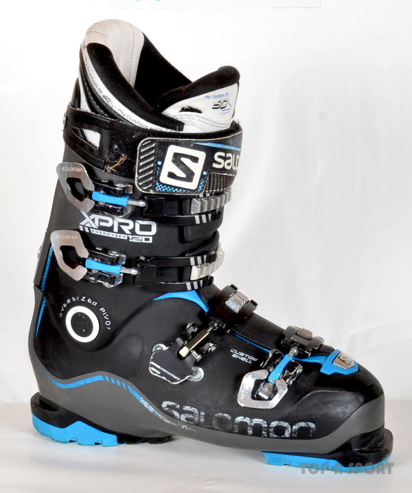 Salomon X PRO 120 black - Chaussures de ski d'occasion