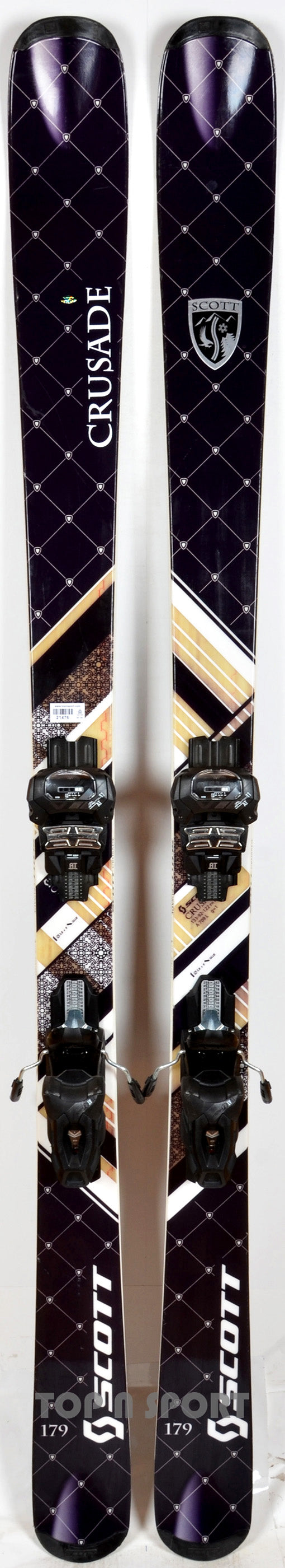 Scott CRUSADE full black - TEST - skis d'occasion