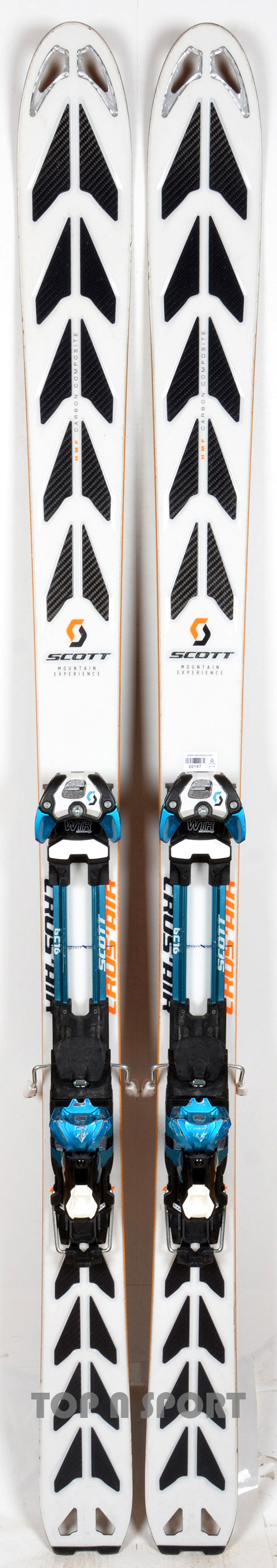 Scott CRUS'AIR + SCOTT BC16 Guardian - skis d'occasion
