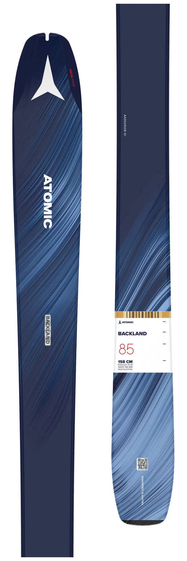 Skis neufs Atomic BACKLAND 85 W (skis nus - fixations en option) - neuf déstockage