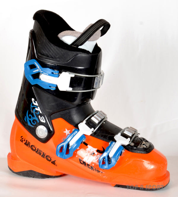 Tecnica JT3 orange - Chaussures de ski d'occasion Junior