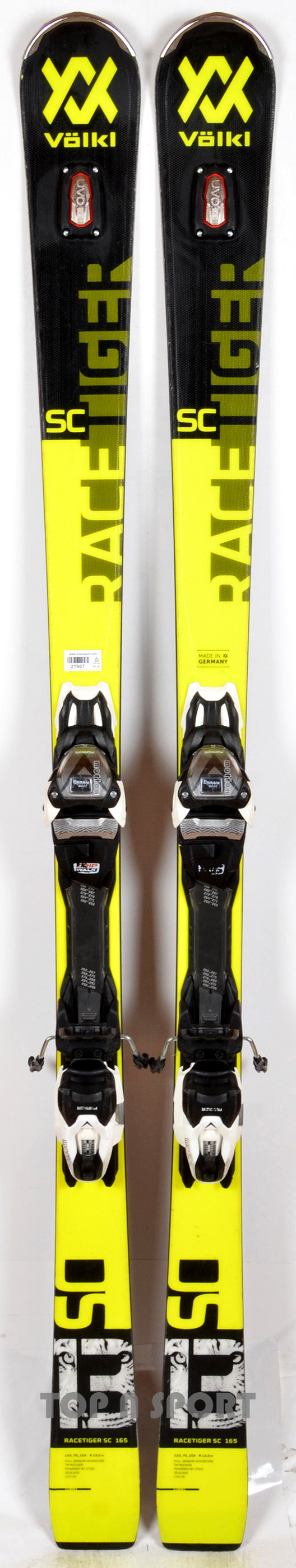 Völkl RACETIGER SC yellow - skis d'occasion