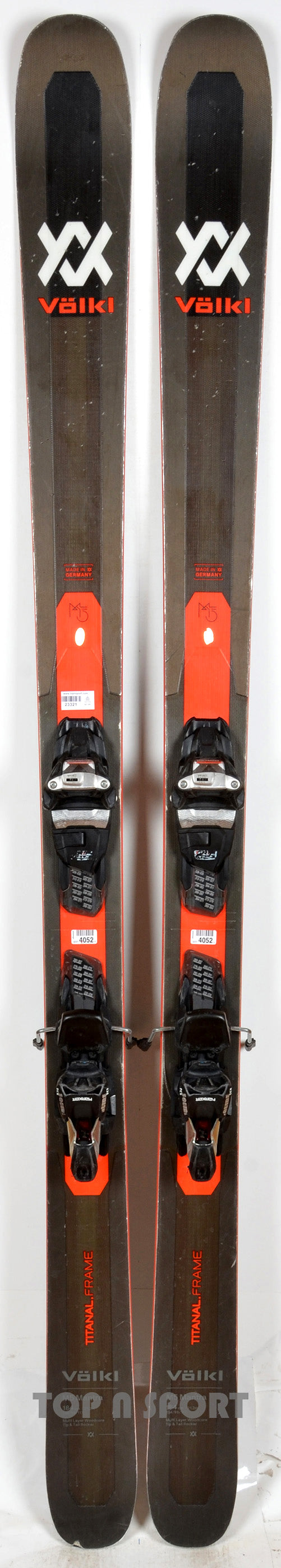 Völkl MANTRA black / red - skis d'occasion
