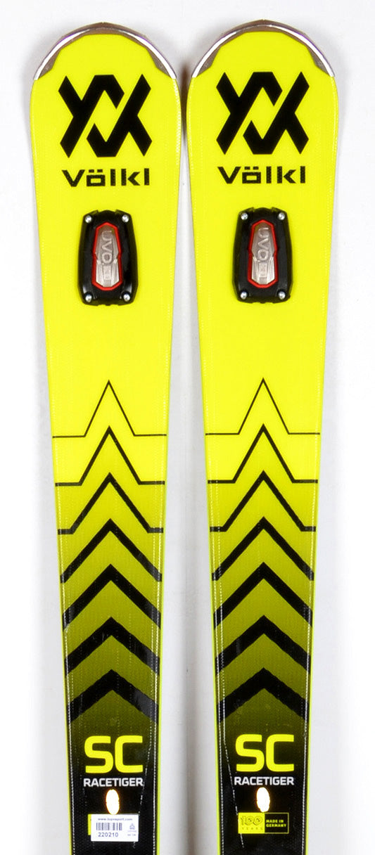 Völkl RACETIGER SC + Marker VMotion 12 GW - TEST 2023 - skis d'occasion