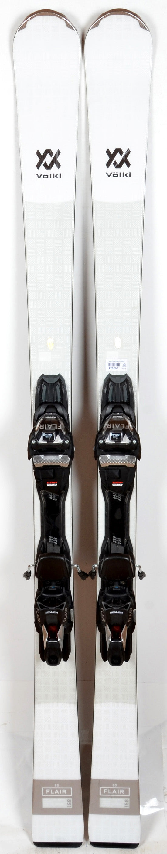 Völkl FLAIR SC Lady + Vmotion 11 - TEST 2023 - skis d'occasion Femme