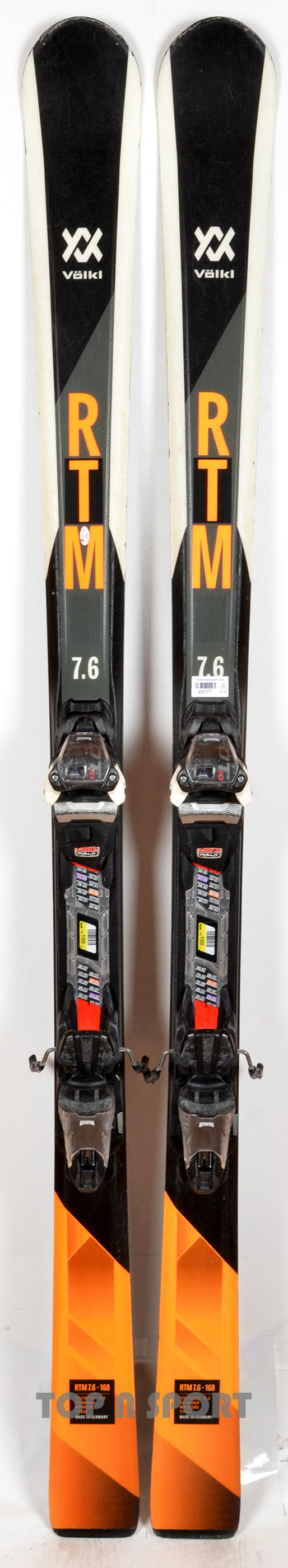 Völkl RTM 7.6 black - skis d'occasion