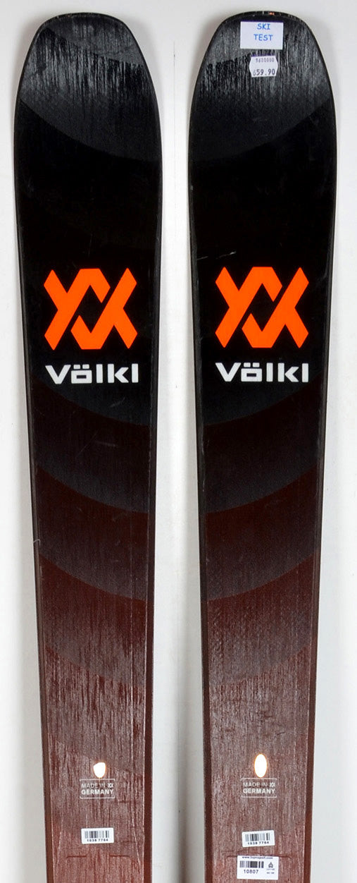Völkl RISE BEYOND 96 + Fixations Marker Alpinist 10 - TEST 2022 - skis d'occasion