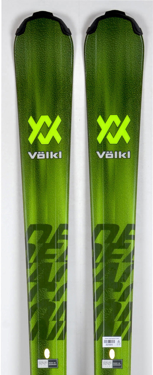 Pack neuf skis Völkl DEACON 7.2 Blk/Gr + MARKER FDT 10 - neuf déstockage