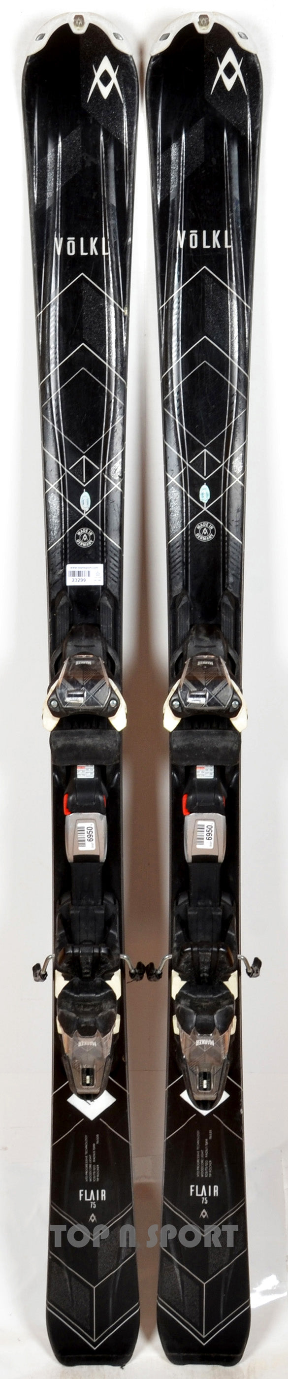 Völkl FLAIR 75 black - skis d'occasion Femme