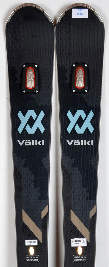 Völkl DEACON 74 black + Fixations Rmotion 12 - TEST 2022 - skis d'occasion