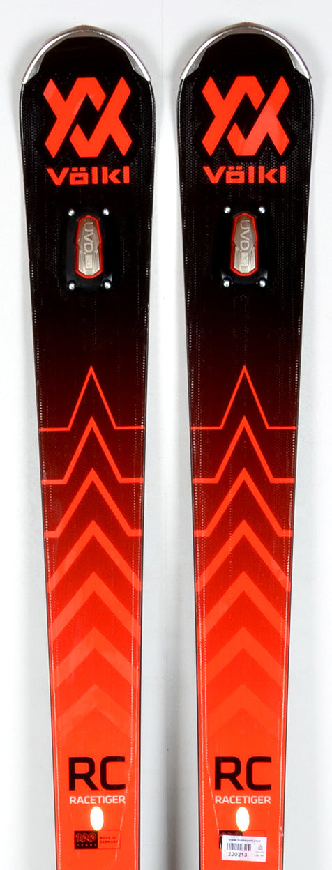 Völkl RACETIGER RC RED + Fixations VMOTION3 - TEST 2023 - skis d'occasion