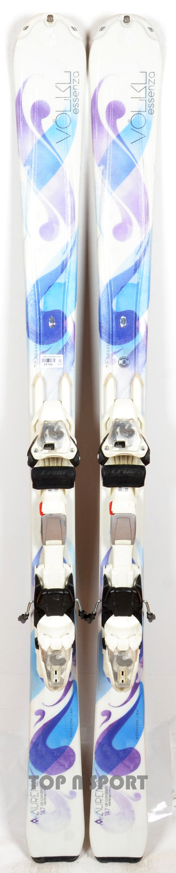 Völkl AURENA white - skis d'occasion Femme