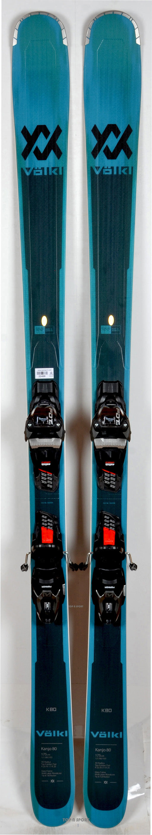 Pack neuf skis Völkl KANJO 80 + Marker FDT 10 - neuf déstockage