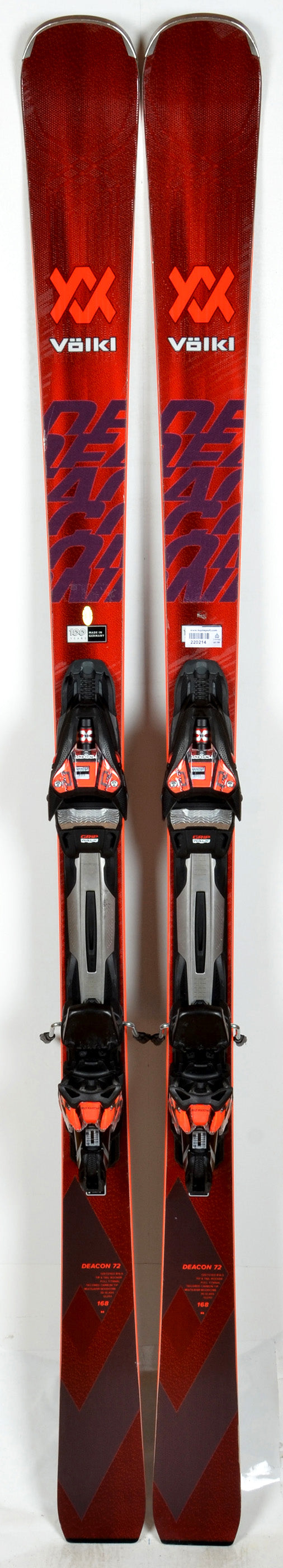 Völkl DEACON 72 + RMOTION 3 12 - TEST 2023 - skis d'occasion