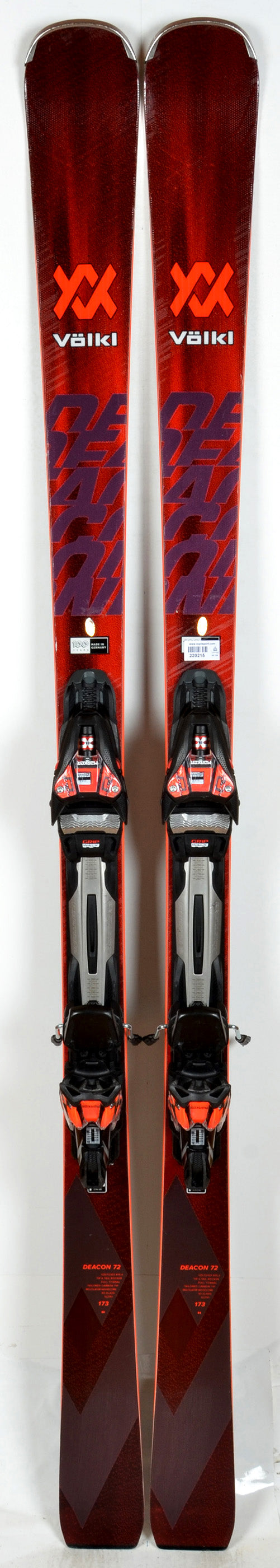 Völkl DEACON 72 + RMOTION 3 12 - TEST 2023 - skis d'occasion