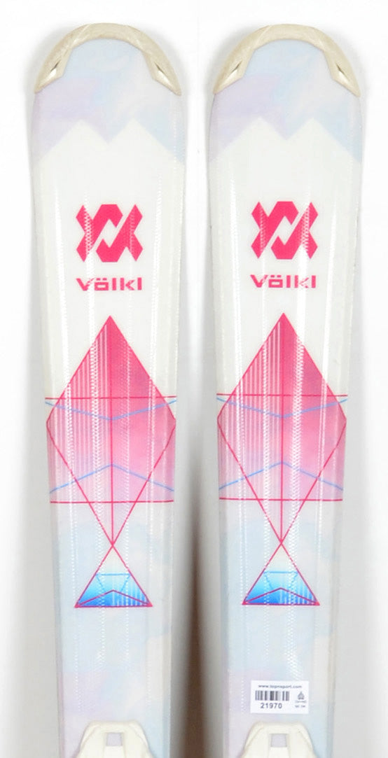 Völkl CHICA Vmotion white - skis d'occasion Junior