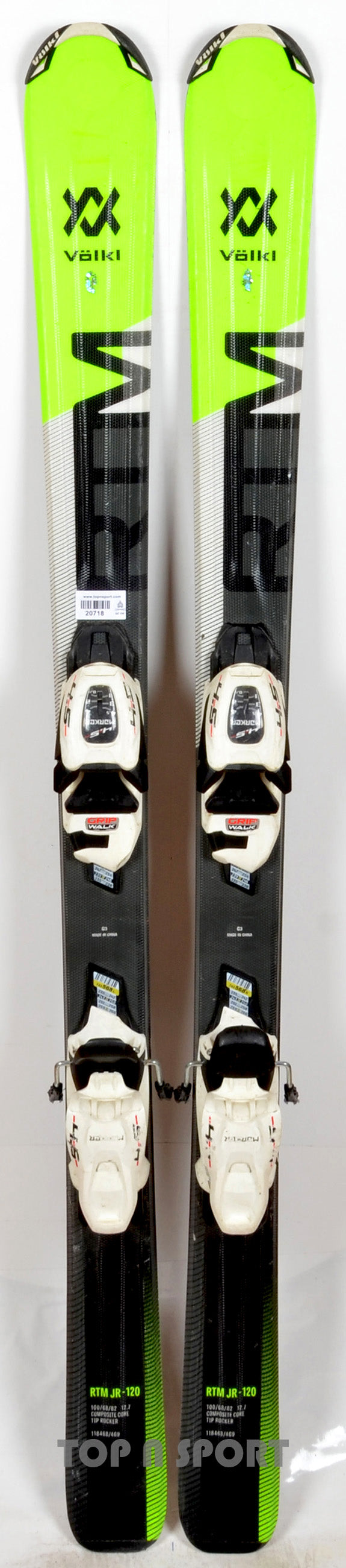 Völkl RTM JR vMOTION black / green - skis d'occasion Junior