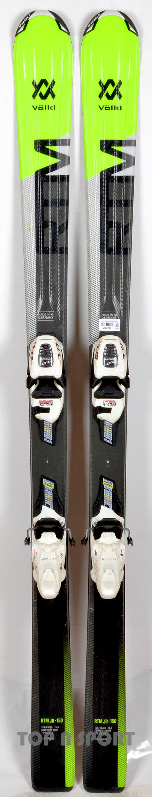 Völkl RTM JR vMOTION black / green - skis d'occasion Junior