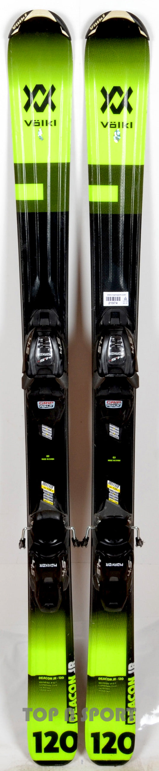 Völkl DEACON JR - skis d'occasion Junior