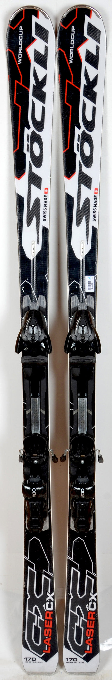 Stöckli LASER CX black / white - skis d'occasion