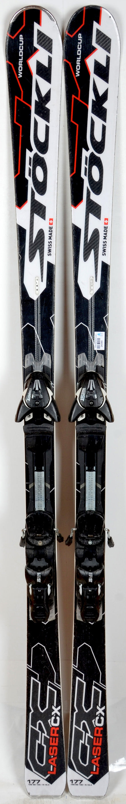 Stöckli LASER CX black / white - skis d'occasion